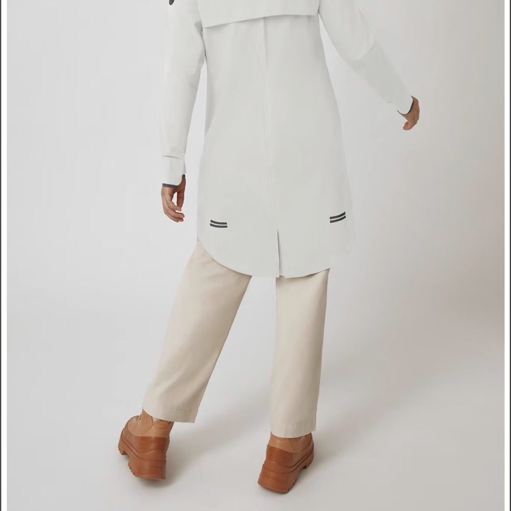 Canada Goose Salida Women's White Waterproof Jacket - Picture 2 of 9
